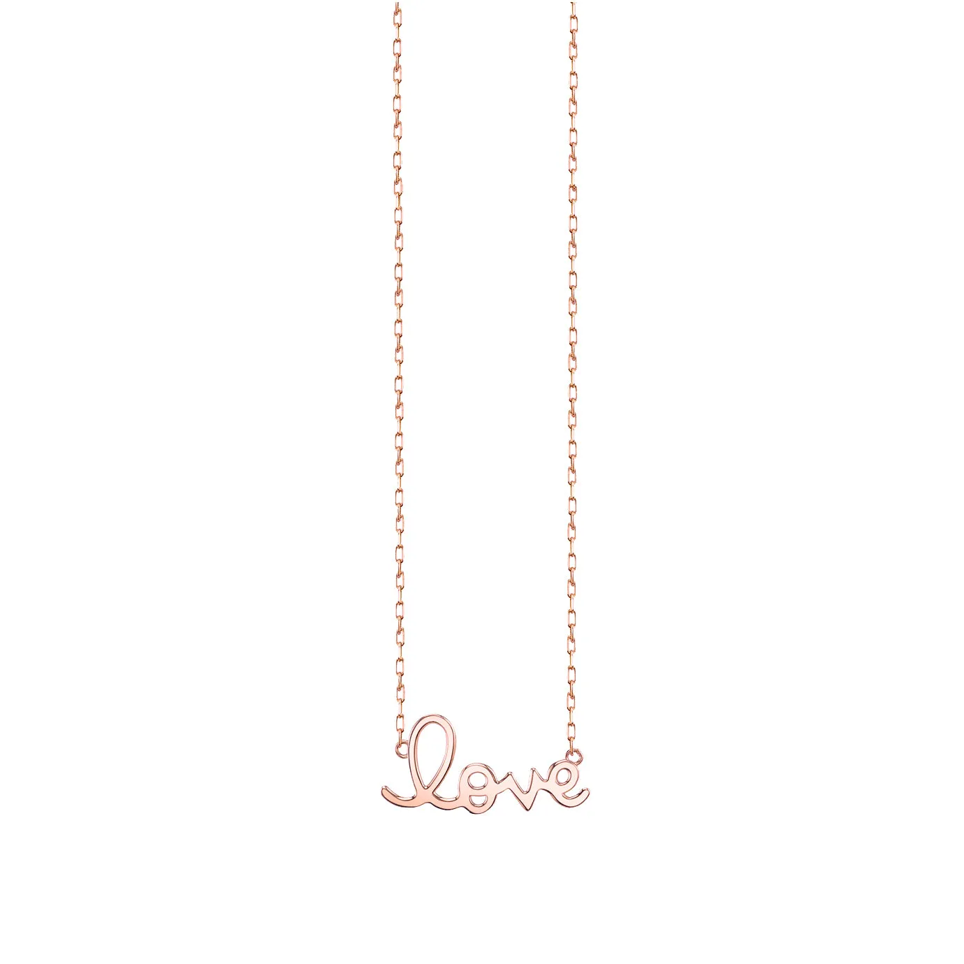 Pure Gold Small Love Necklace