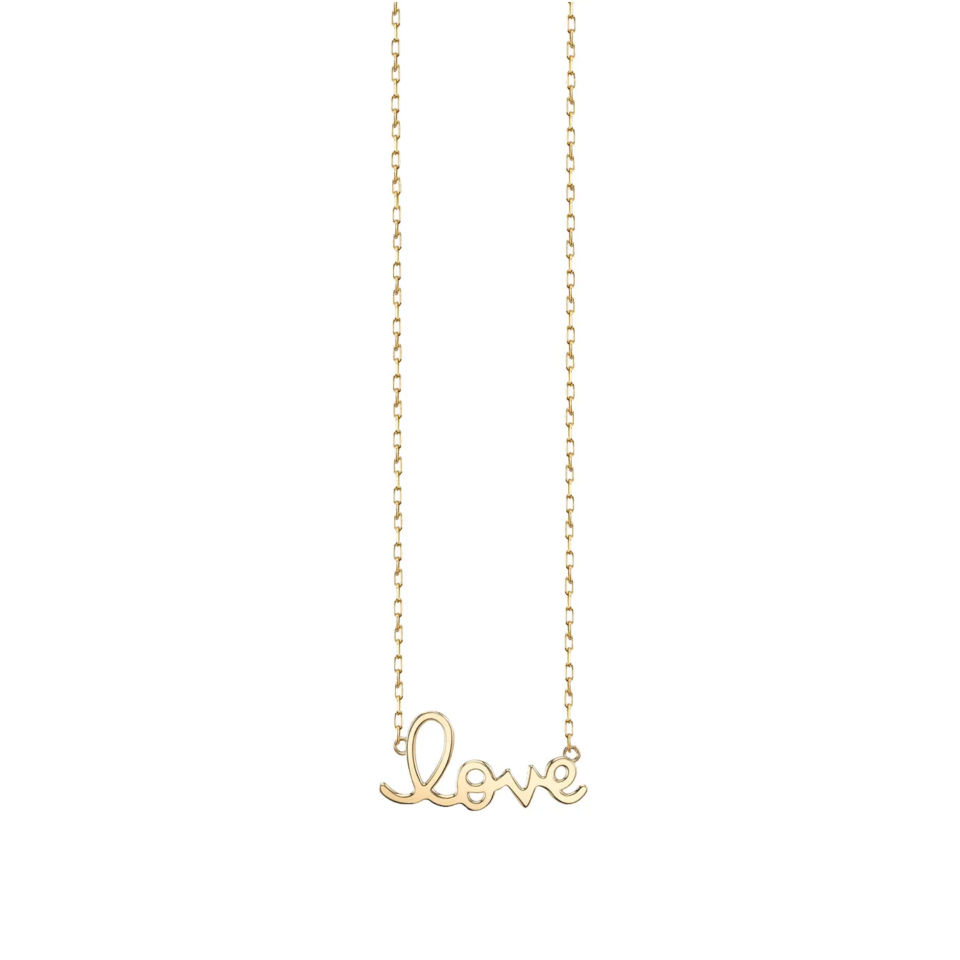 Pure Gold Small Love Necklace