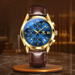 QUARTZ LUMINOUS CHRONOGRAPH WATCH | Radiant Timekeeping Precision