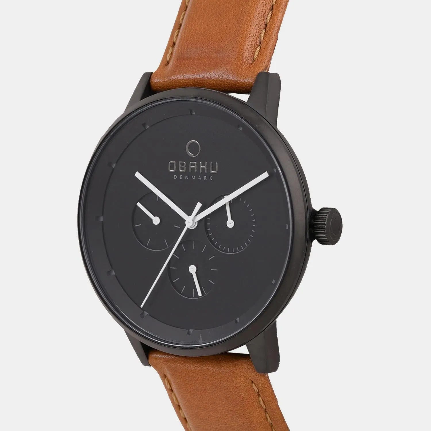 Quartz Men Black Analog Stainless Steel Watch V208GMBBRZ