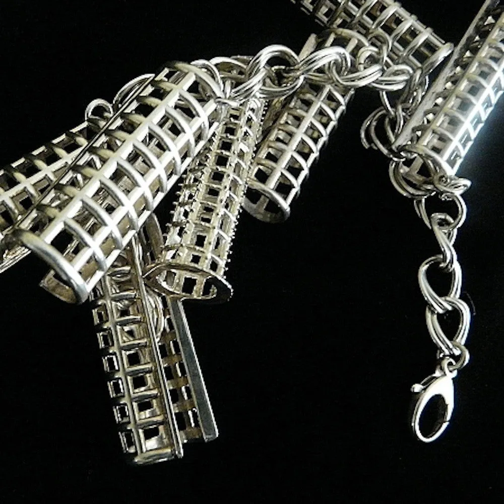 "Hair Raising" Charm Bracelet