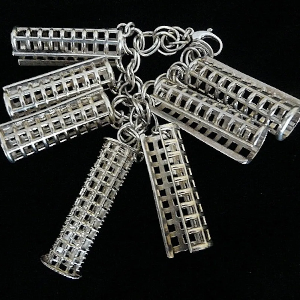 "Hair Raising" Charm Bracelet