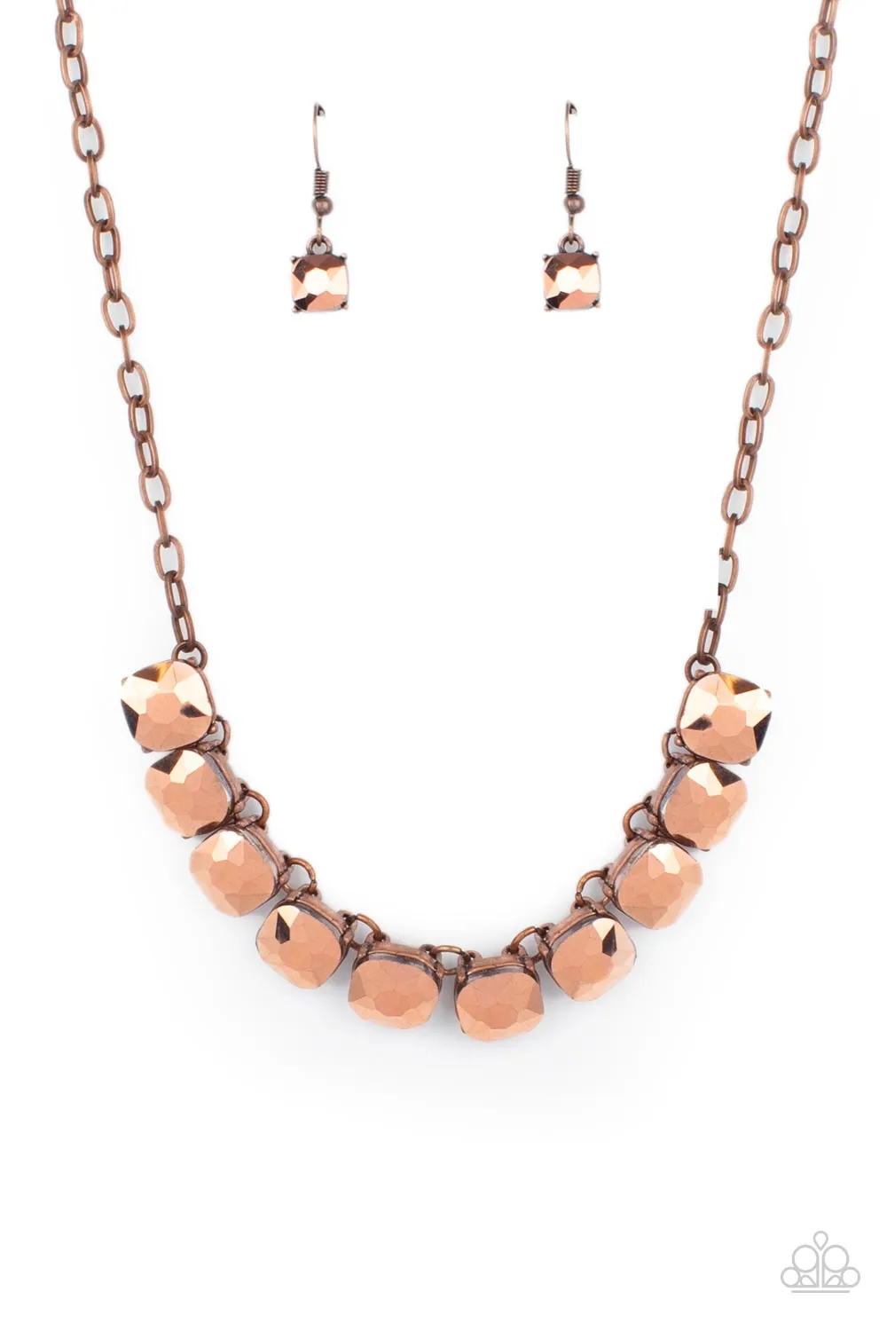 Radiance Squared - Copper (Aurum) Necklace