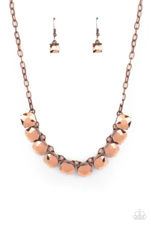 Radiance Squared - Copper (Aurum) Necklace