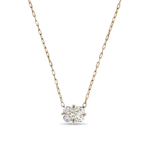 Radiant Diamond Solitaire Pendant