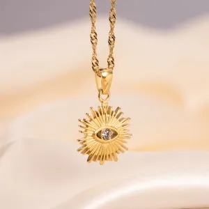Radiant Evil Eye Necklace