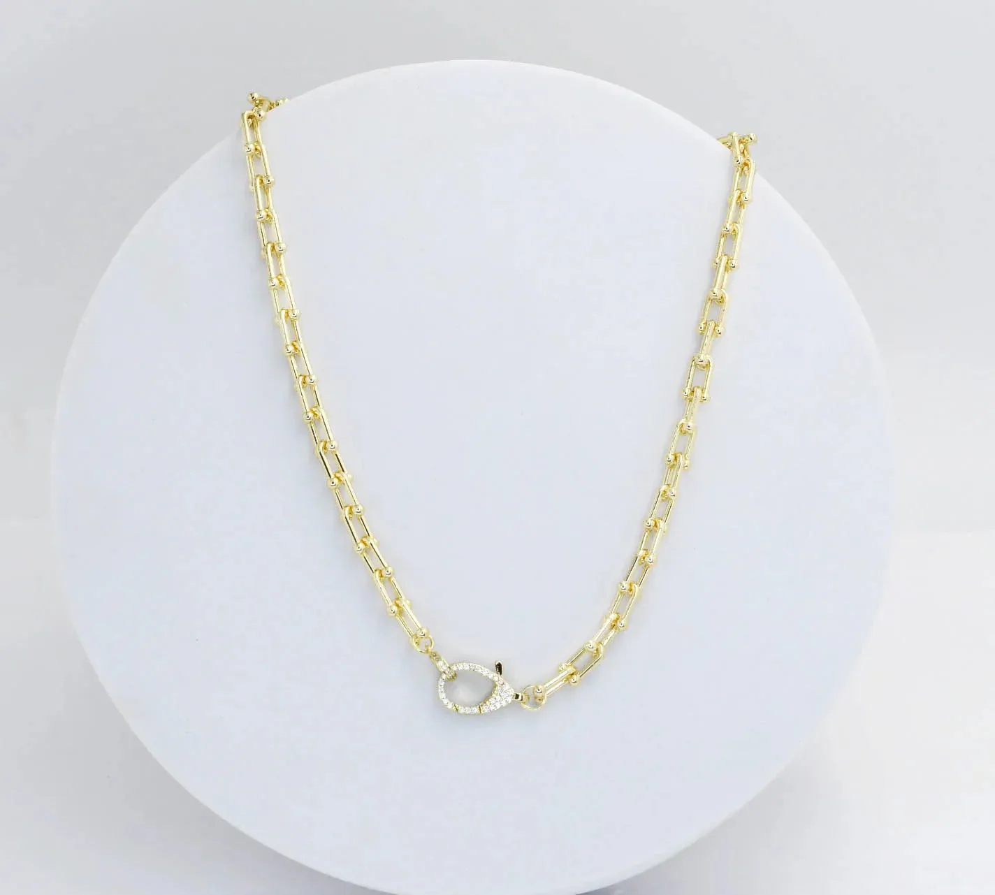 Radiant Lock Necklace