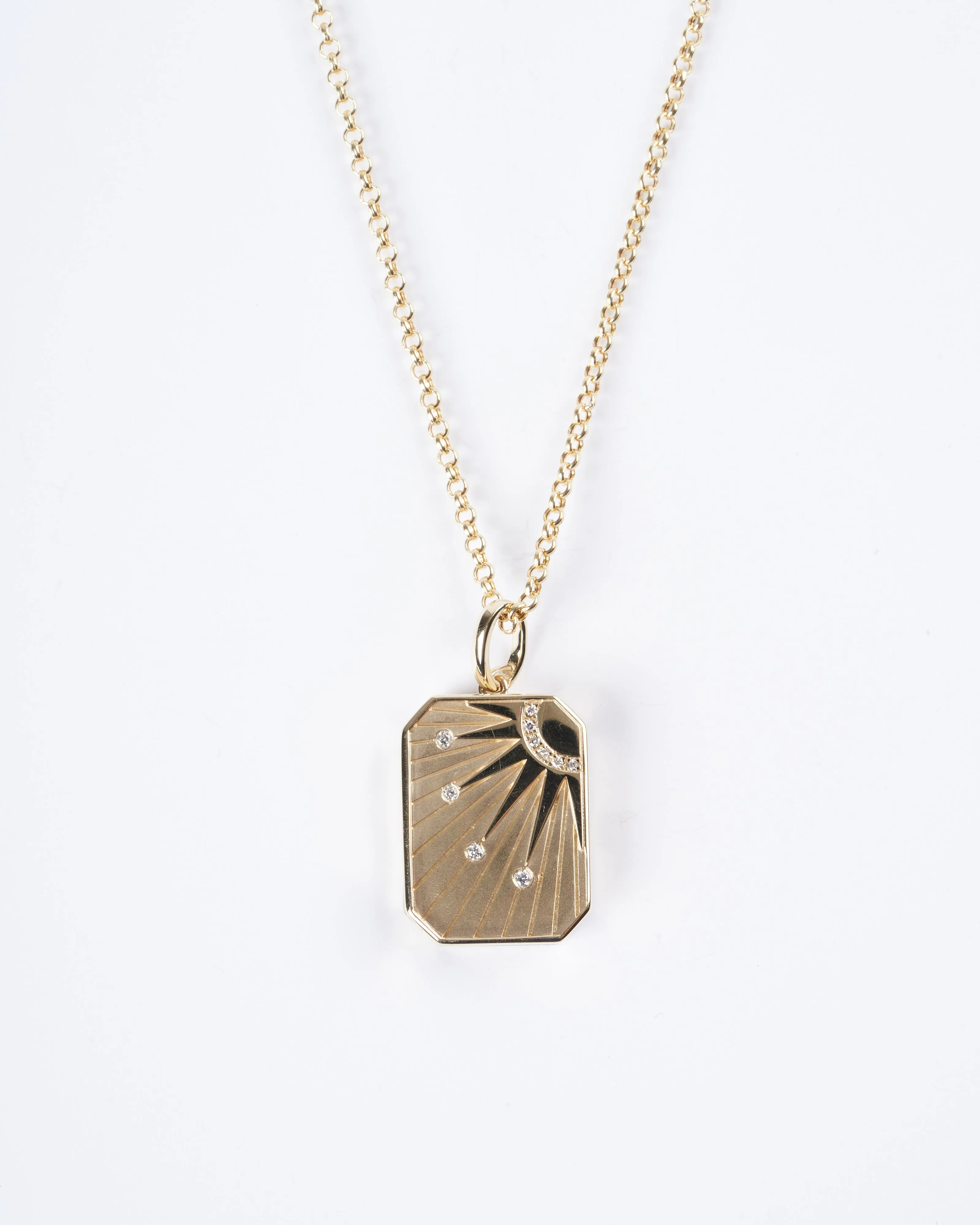 radiant sun locket
