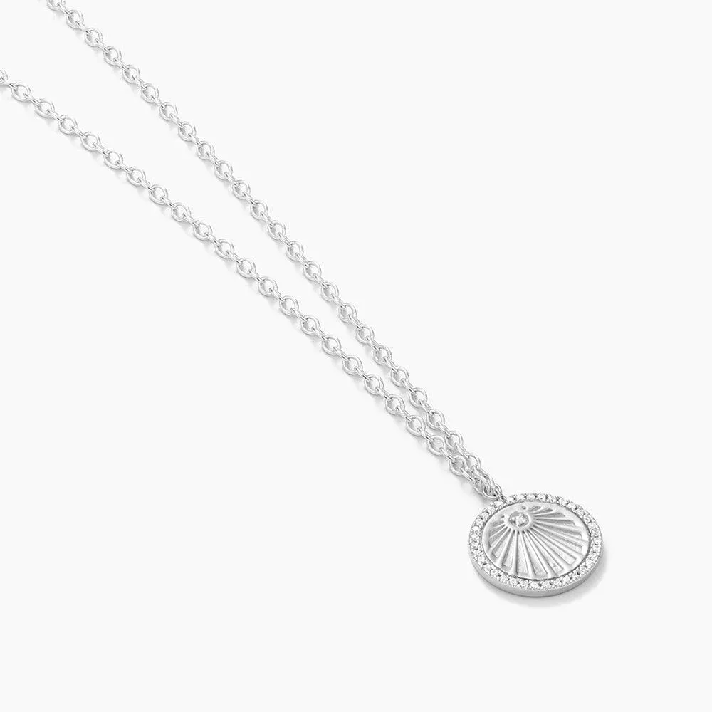 Radiant Sun Pendant Necklace