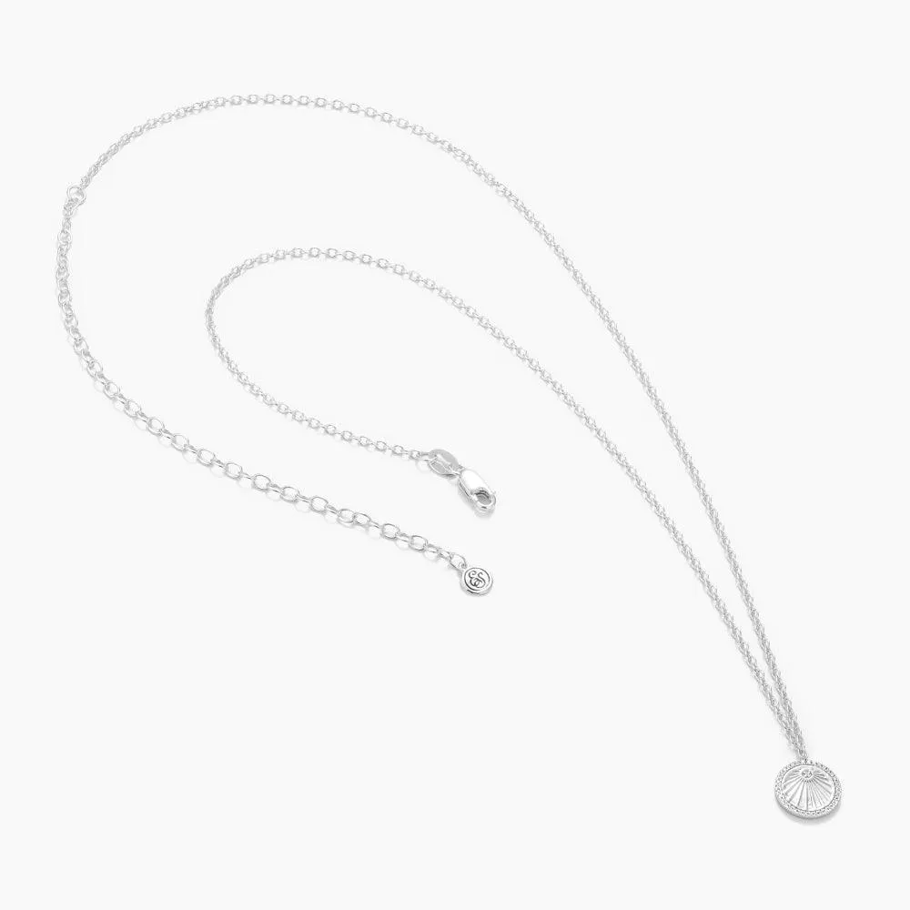 Radiant Sun Pendant Necklace
