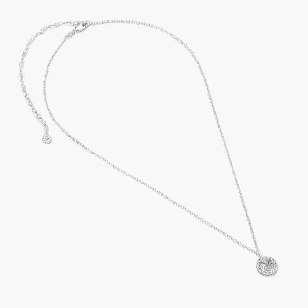 Radiant Sun Pendant Necklace
