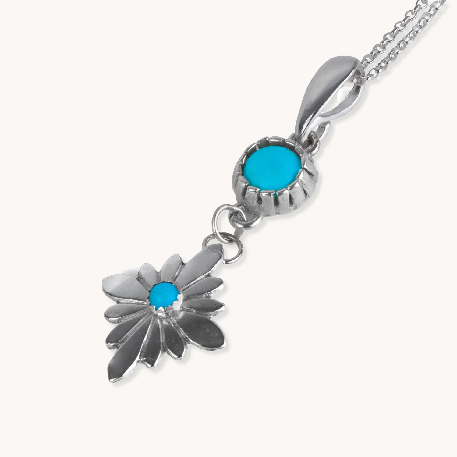 Radiante: Turquoise Stardrop Necklace