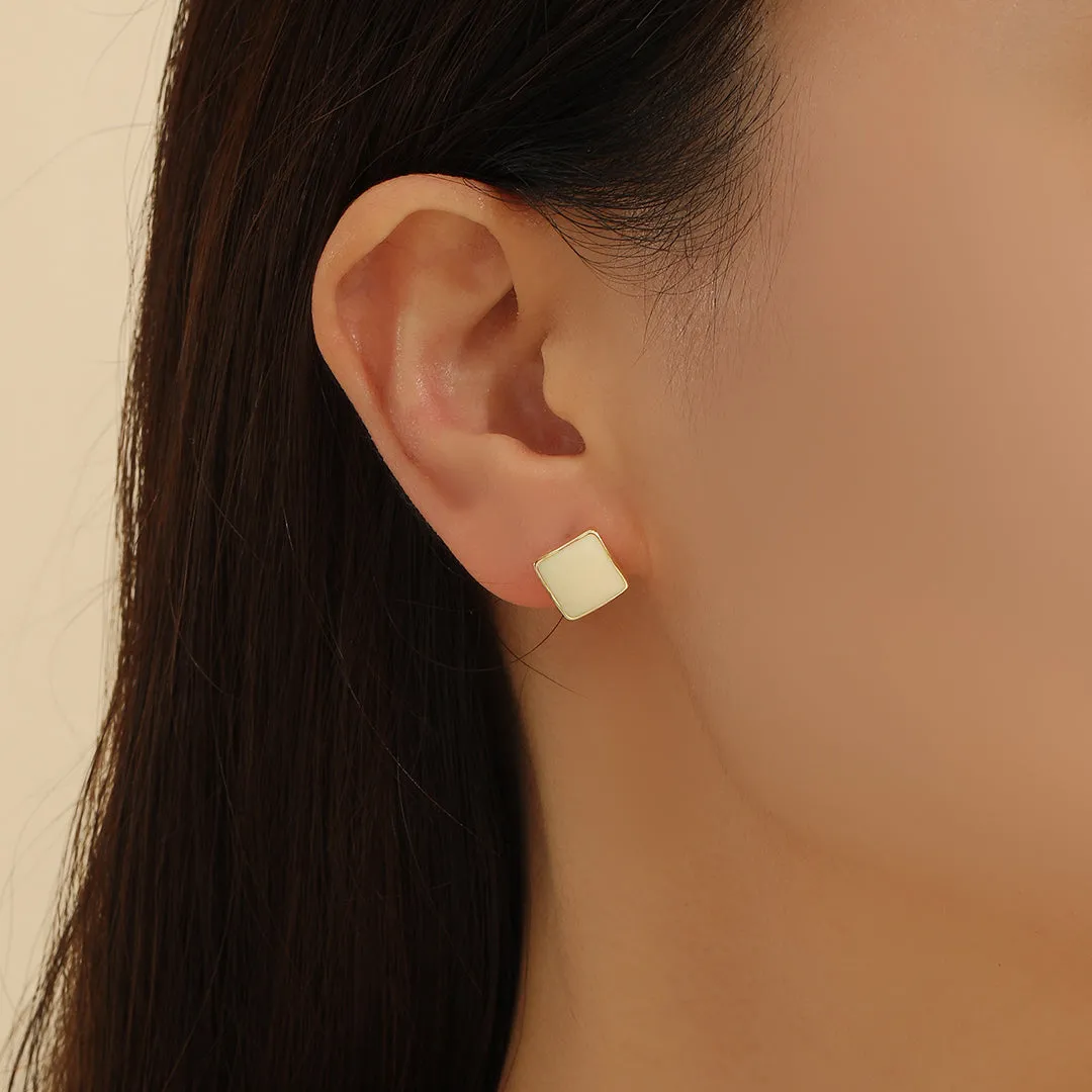 Reet Pehal - Simplicity Luxe Square Studs