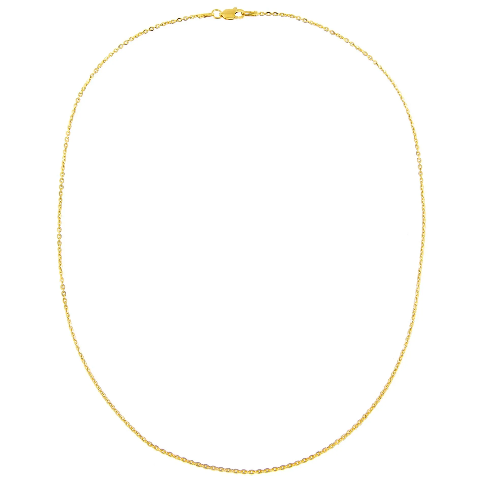 Rolo Chain Necklace 14K