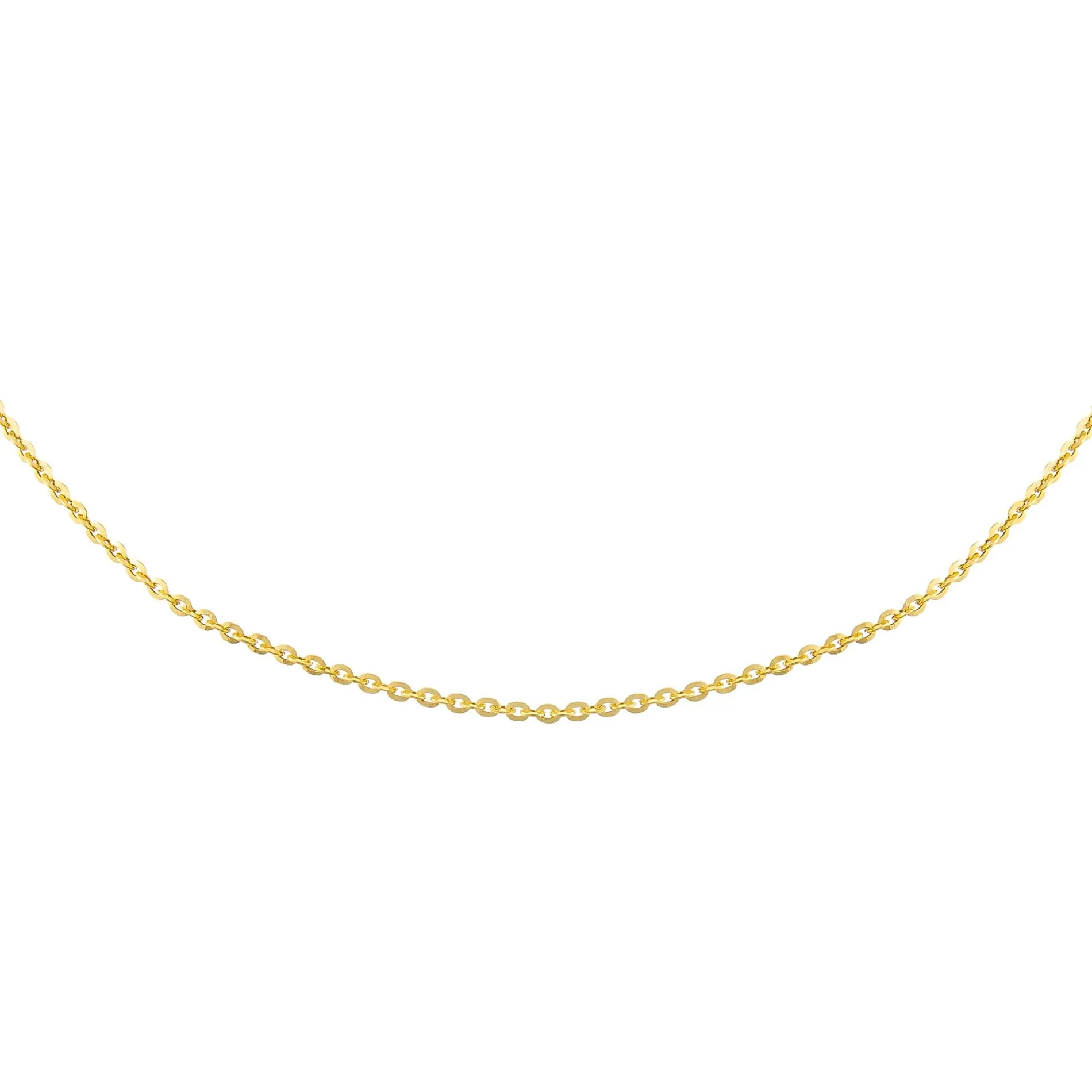 Rolo Chain Necklace 14K