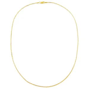 Rolo Chain Necklace 14K