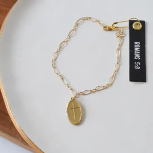 Romans 5:8 Bracelet