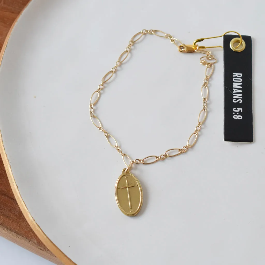 Romans 5:8 Bracelet