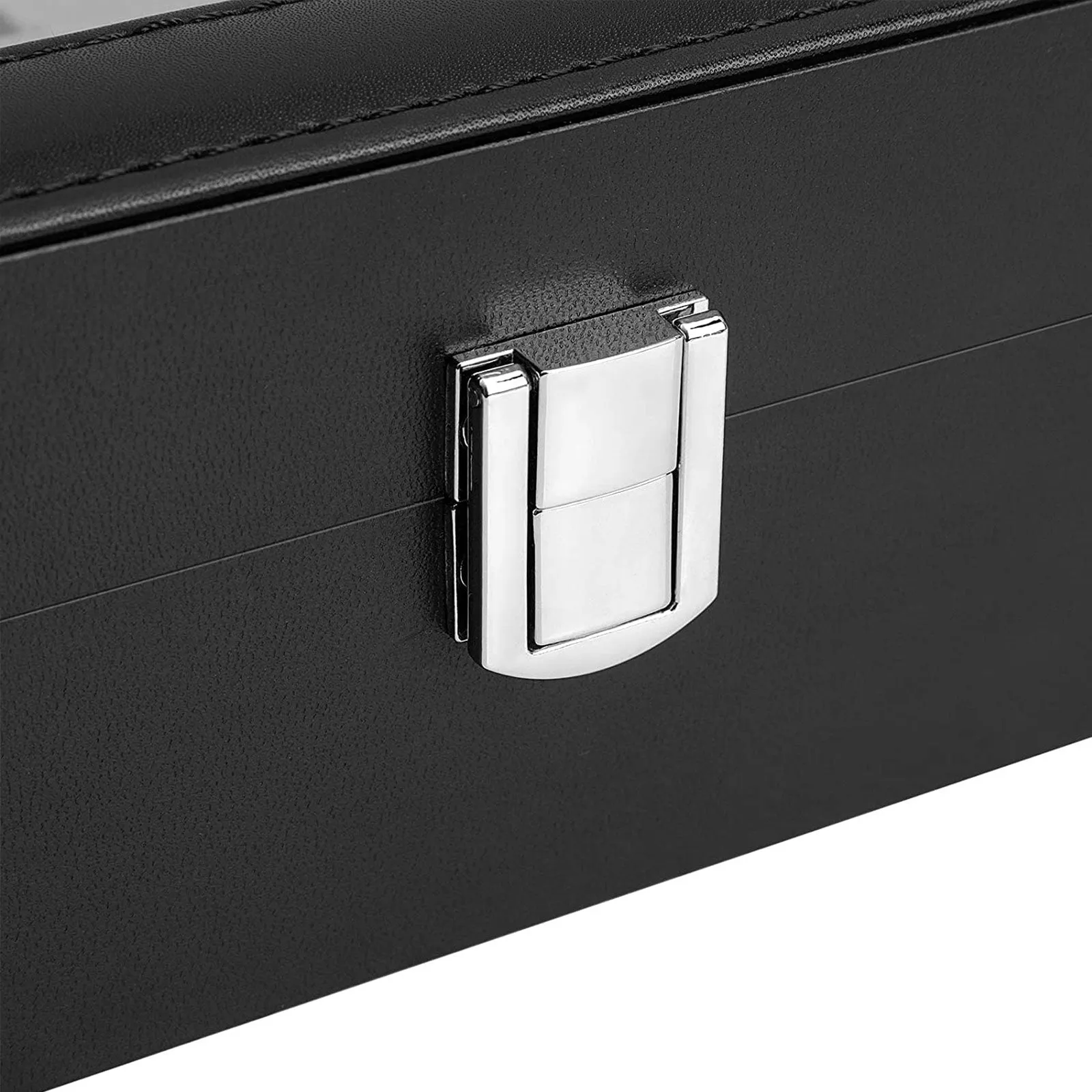Rootz Watch Box Organizer - Watch Display Case - Watch Storage - Removable Watch Cushions - Excellent Gift Idea - Stylish Decoration - 32cm x 18.6cm x 8.5cm