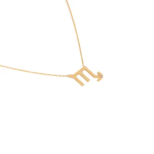 Scorpio Zodiac Sign Diamond Necklace