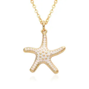 Seaside Charm - White Necklace