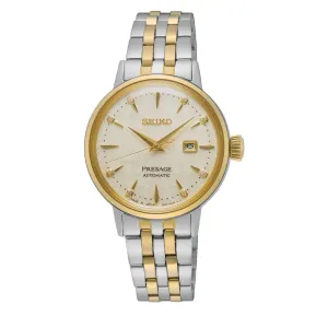 Seiko Presage Ladies Two-Toned Automatic Watch SRE010J