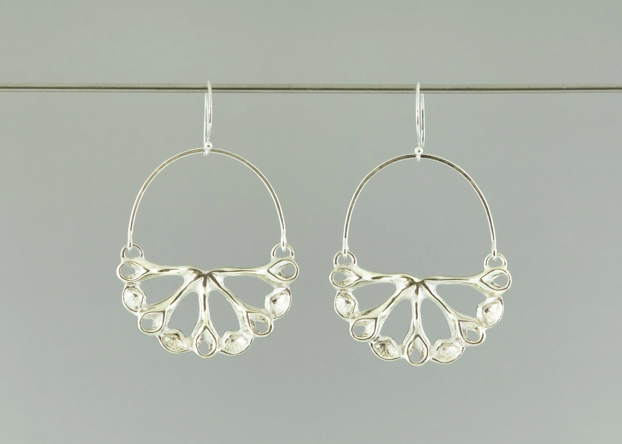 Semi-Siren Hoop Earrings