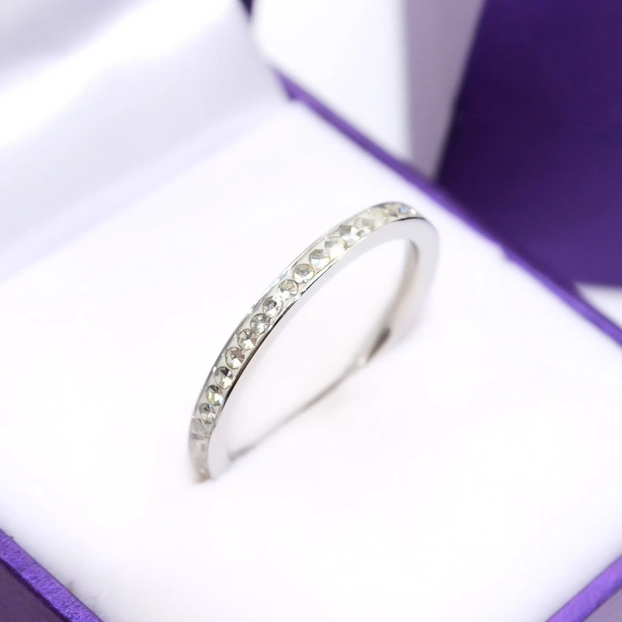 Shimmering Love Ring