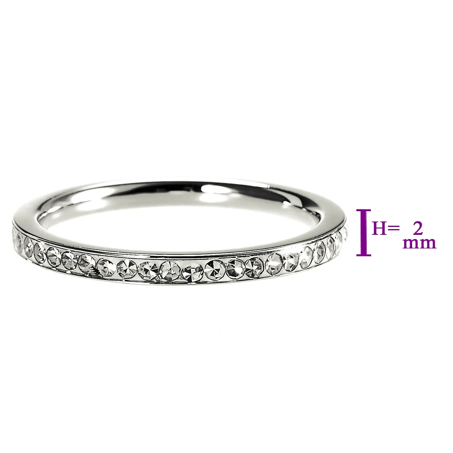 Shimmering Love Ring