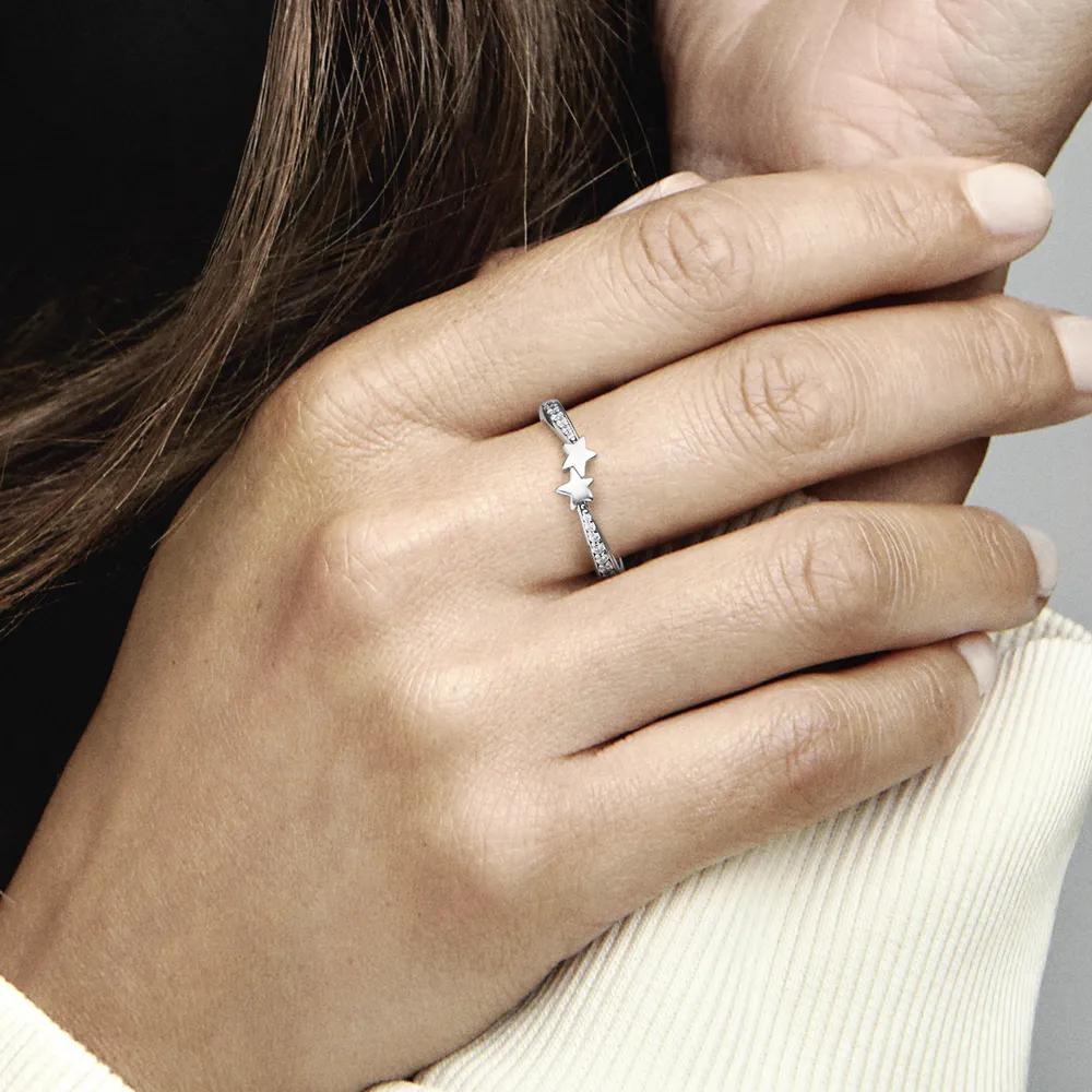 Shooting Stars Sparkling Ring