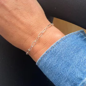 Silver Chain Bracelet