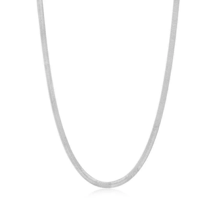 SILVER LININGS COLLECTIVE Axel Chain Necklace - 925 Stirling Silver