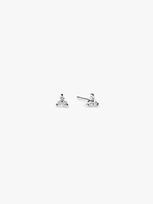 Silver Trio Studs