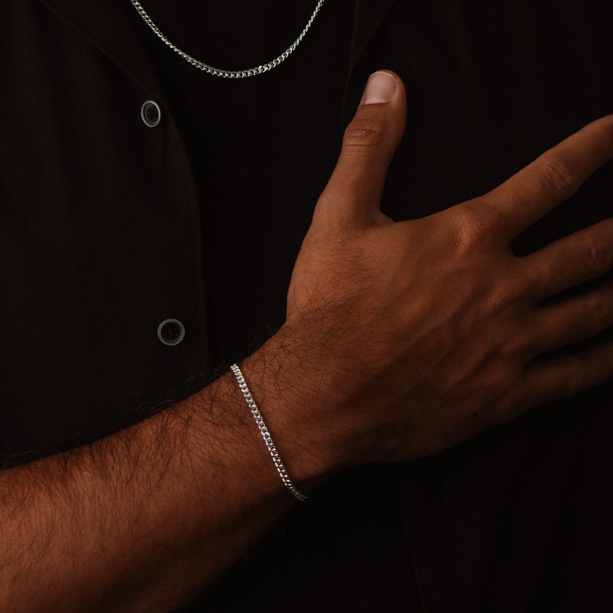 Small Curb Chain Bracelet