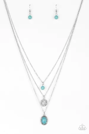 Southern Roots Blue Paparazzi Necklace