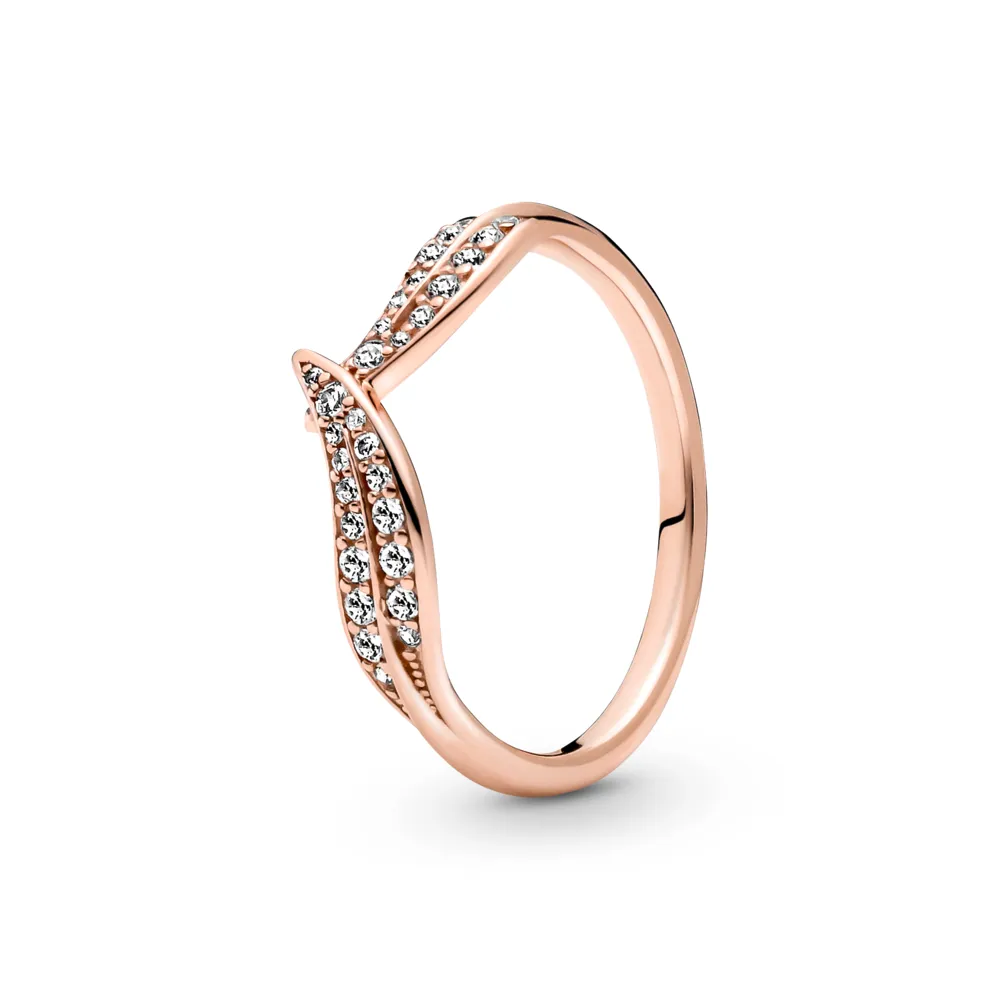Sparkling Leaves Ring