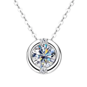 Sparkling Moissanite Necklace