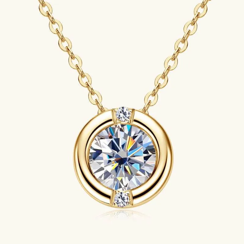 Sparkling Moissanite Necklace