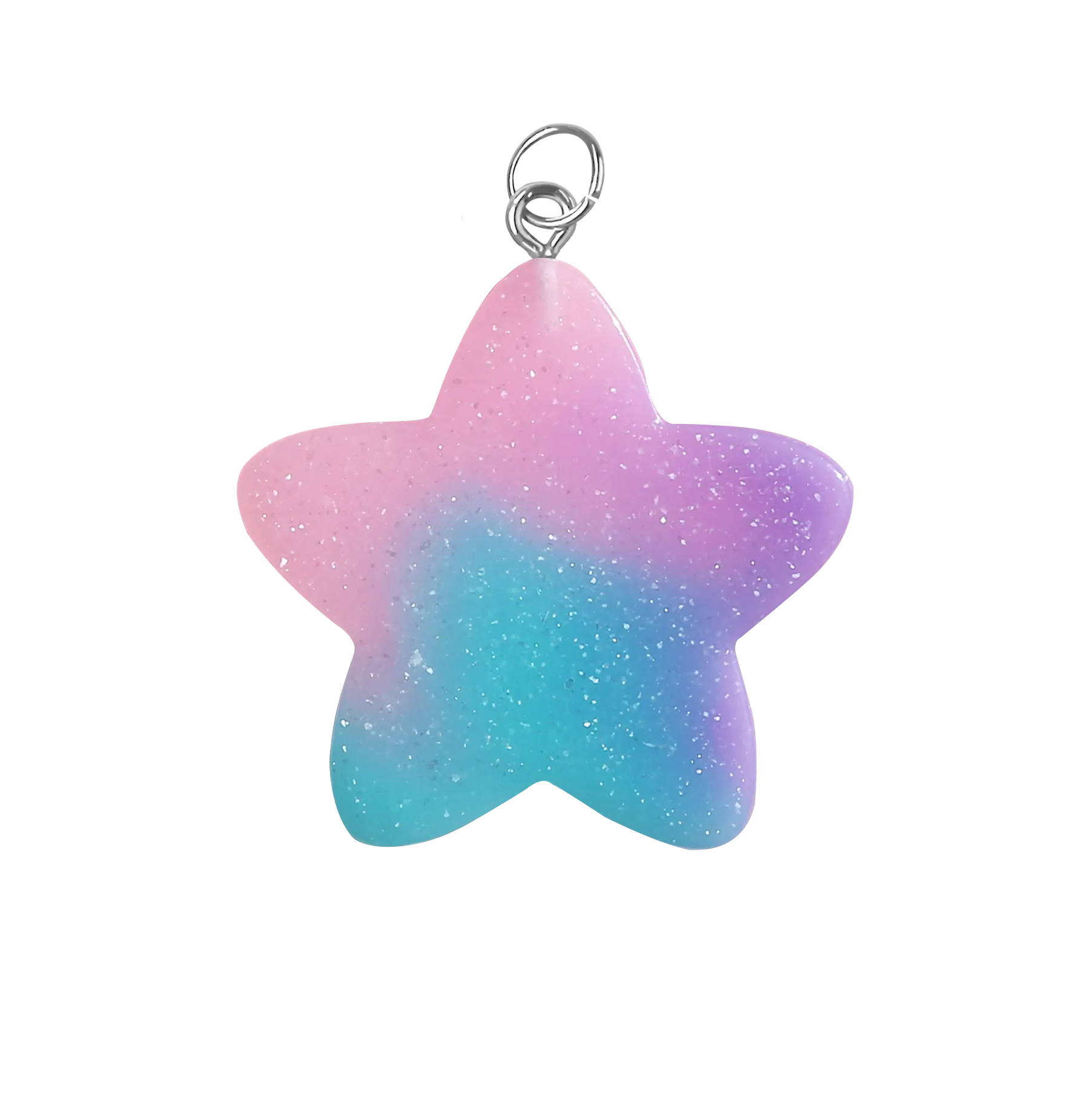 Sparkling star charm
