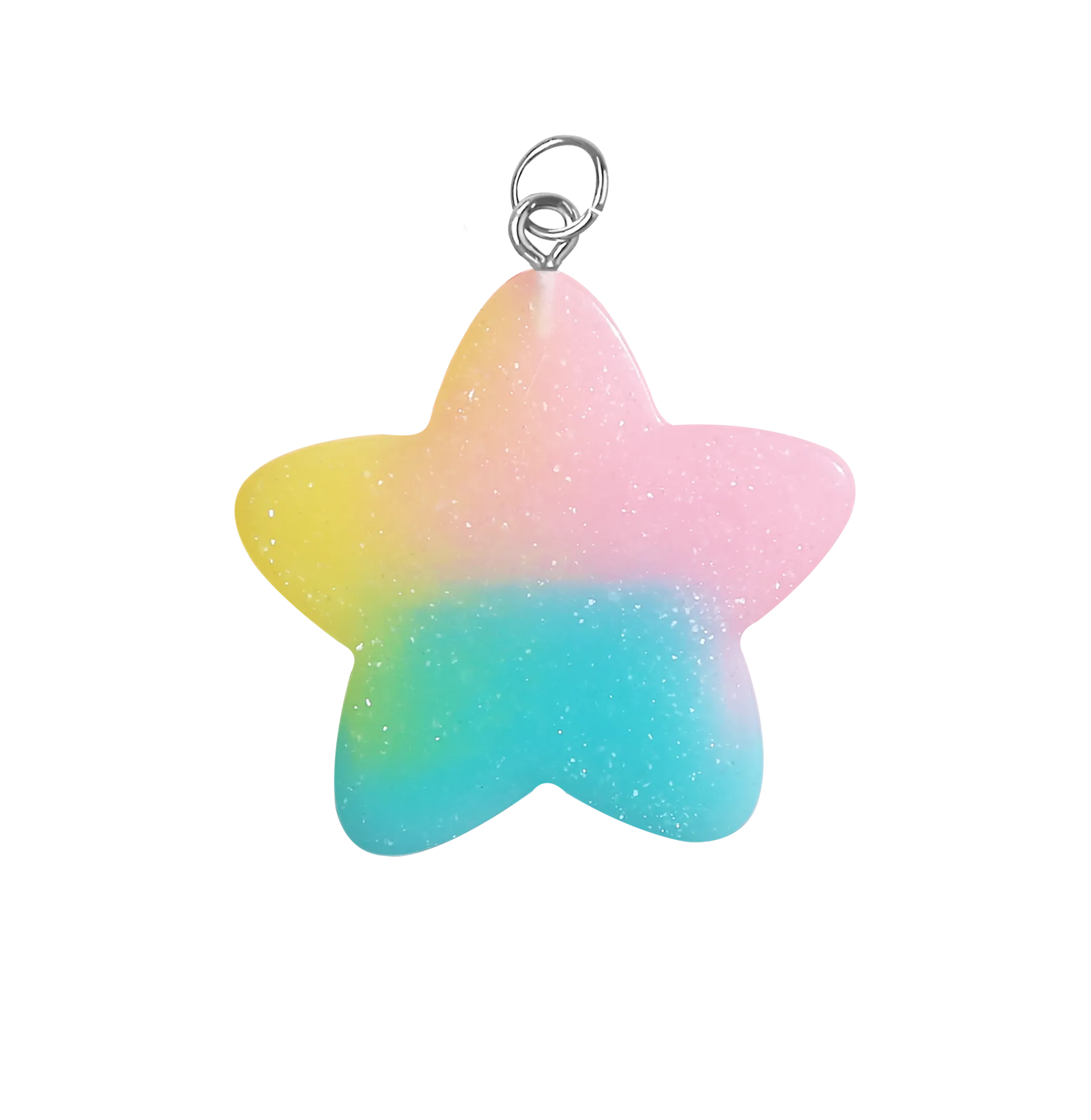 Sparkling star charm
