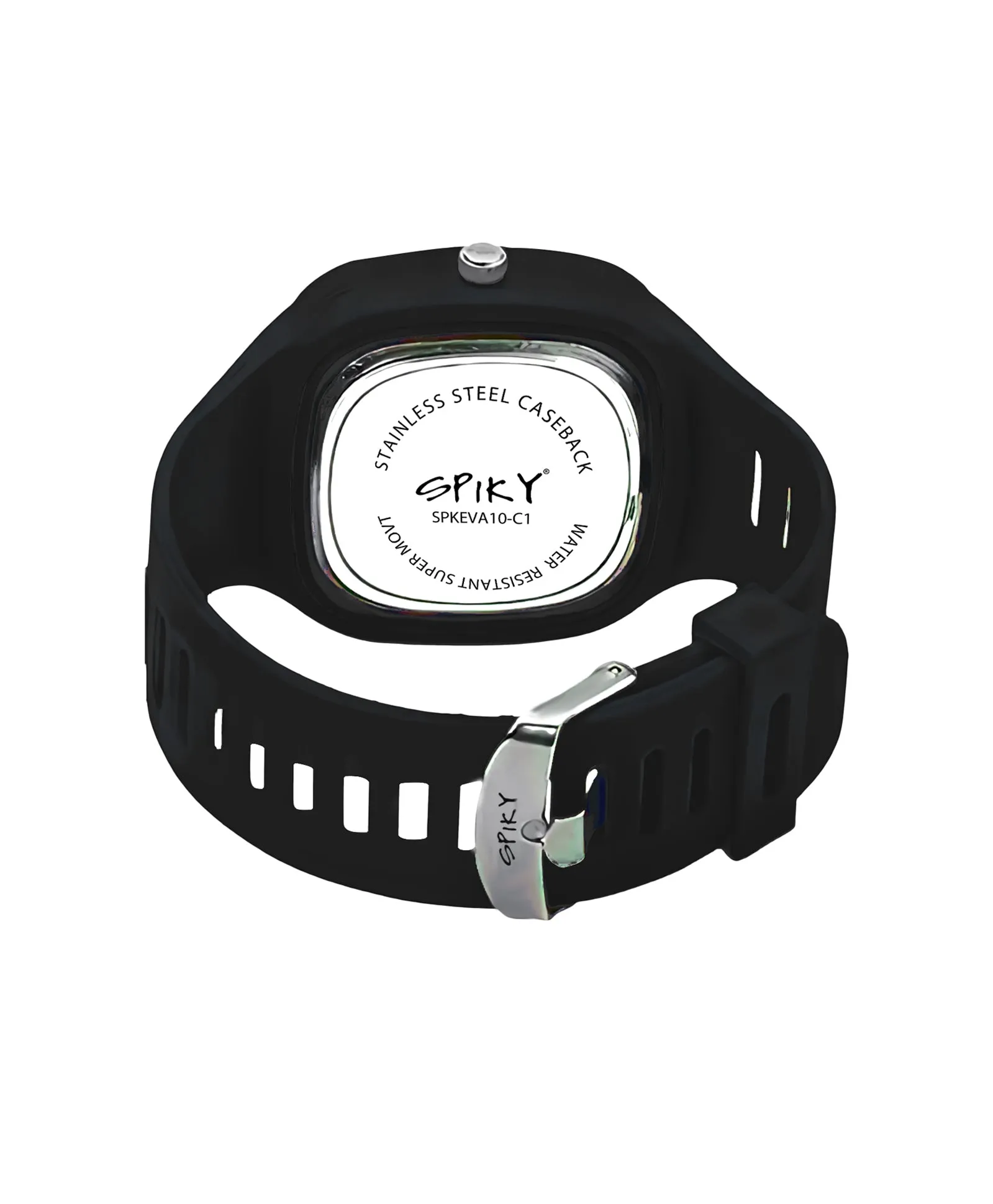 Spiky Eva10 Square Analog Watch for Kids - Purple