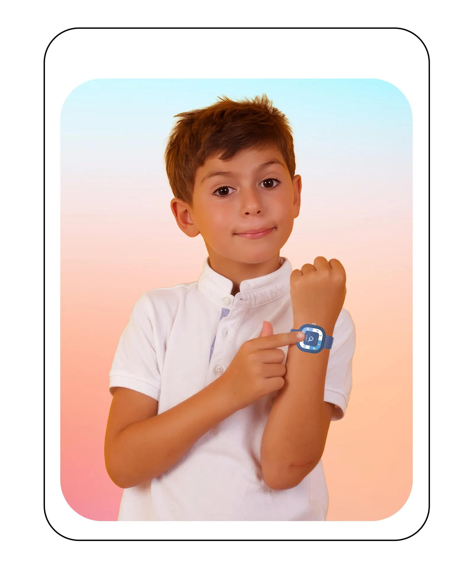 Spiky Eva10 Square Analog Watch for Kids - Purple