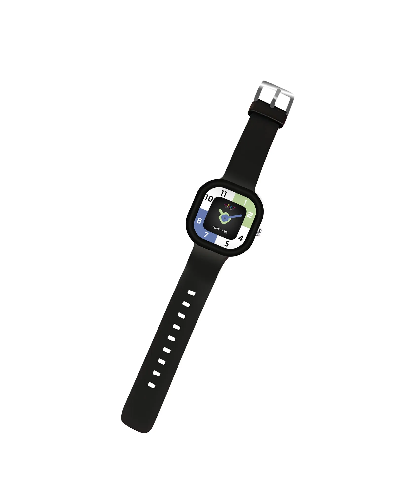 Spiky Eva10 Square Analog Watch for Kids - Purple