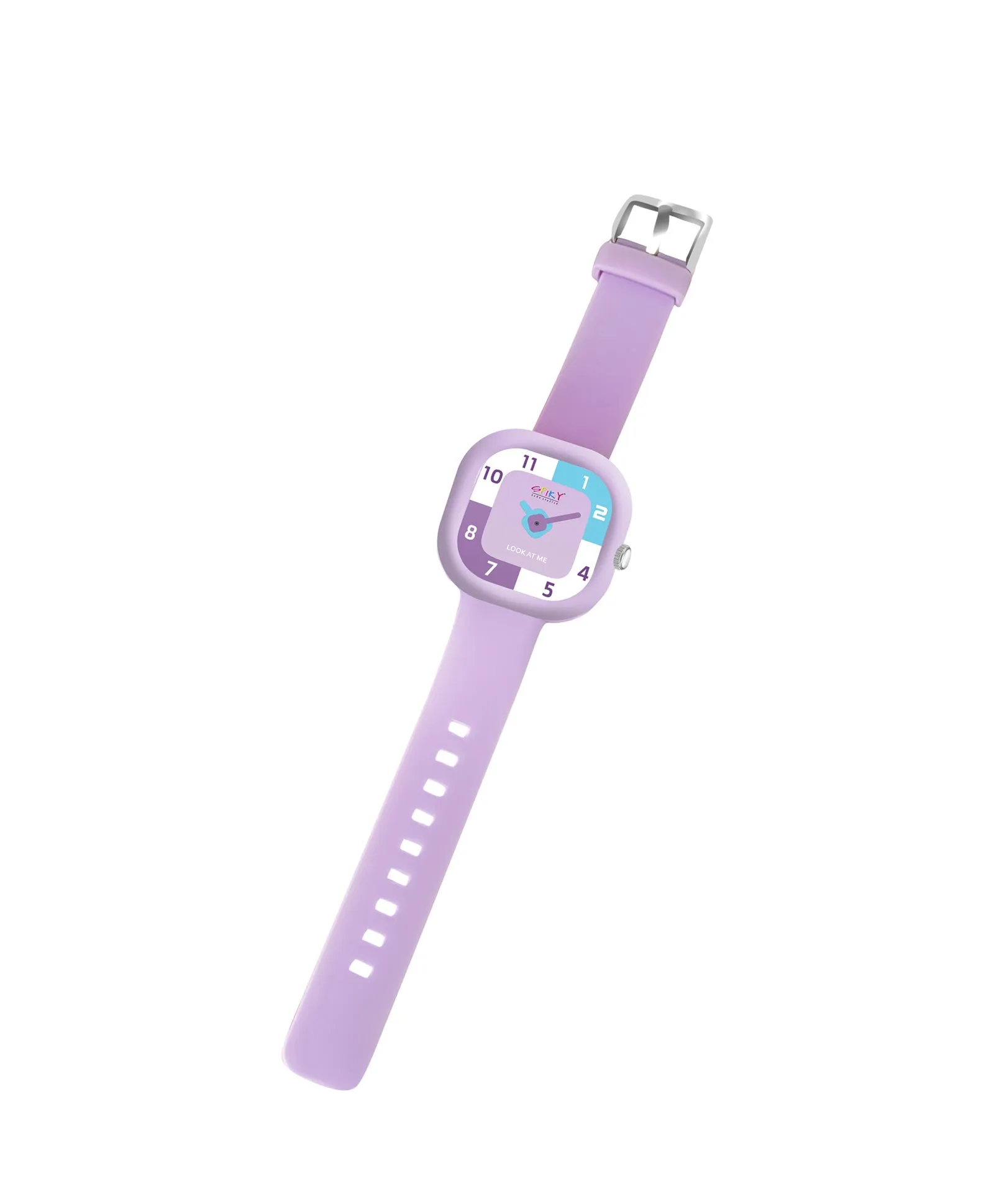 Spiky Eva10 Square Analog Watch for Kids - Purple