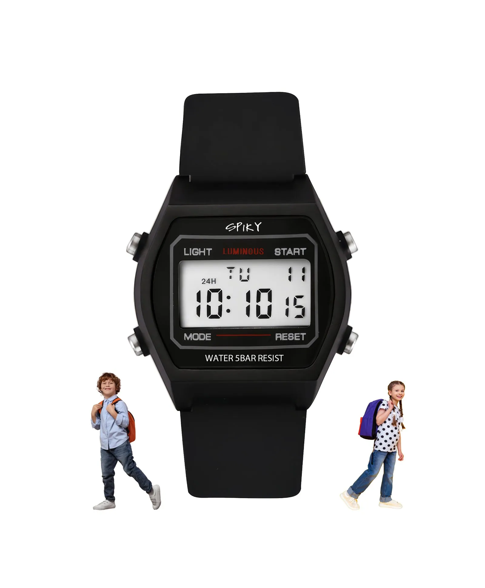 Spiky Eva25 Unique Printed Sports Digital Watch