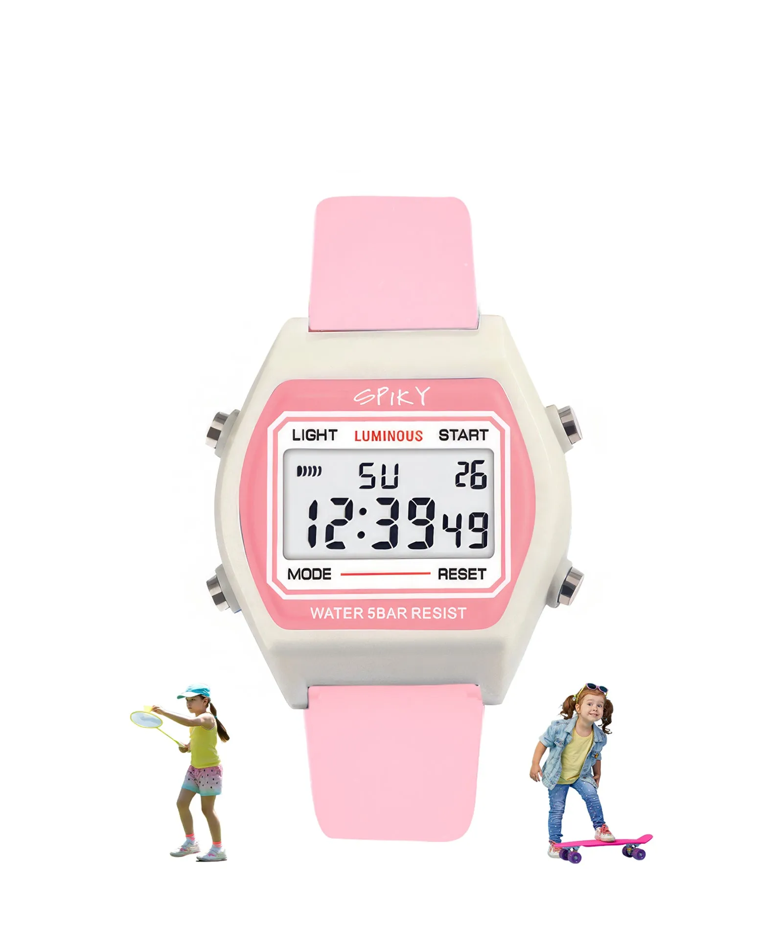 Spiky Eva25 Unique Printed Sports Digital Watch