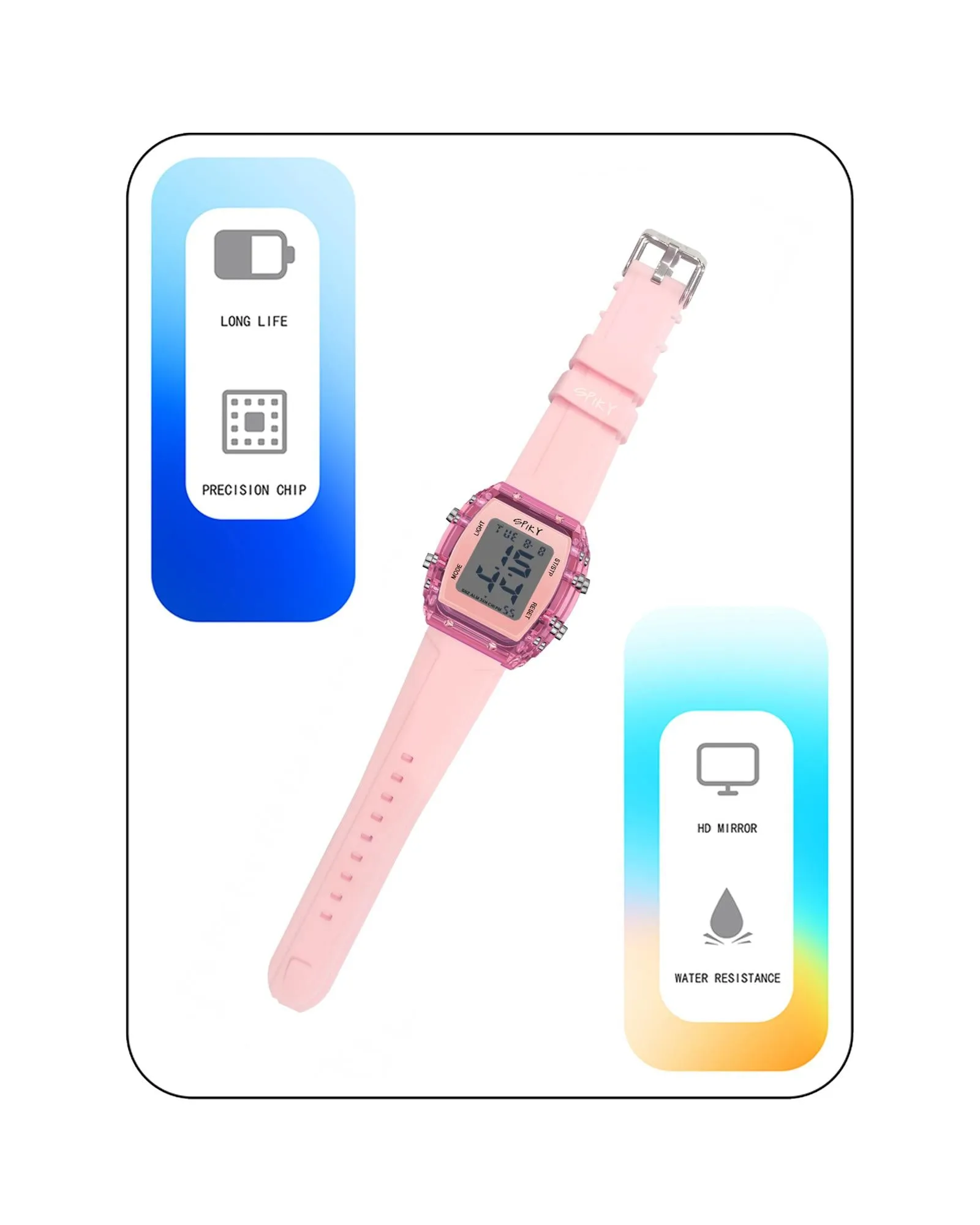 Spiky EVA36 Digital Sports Watch for Kids
