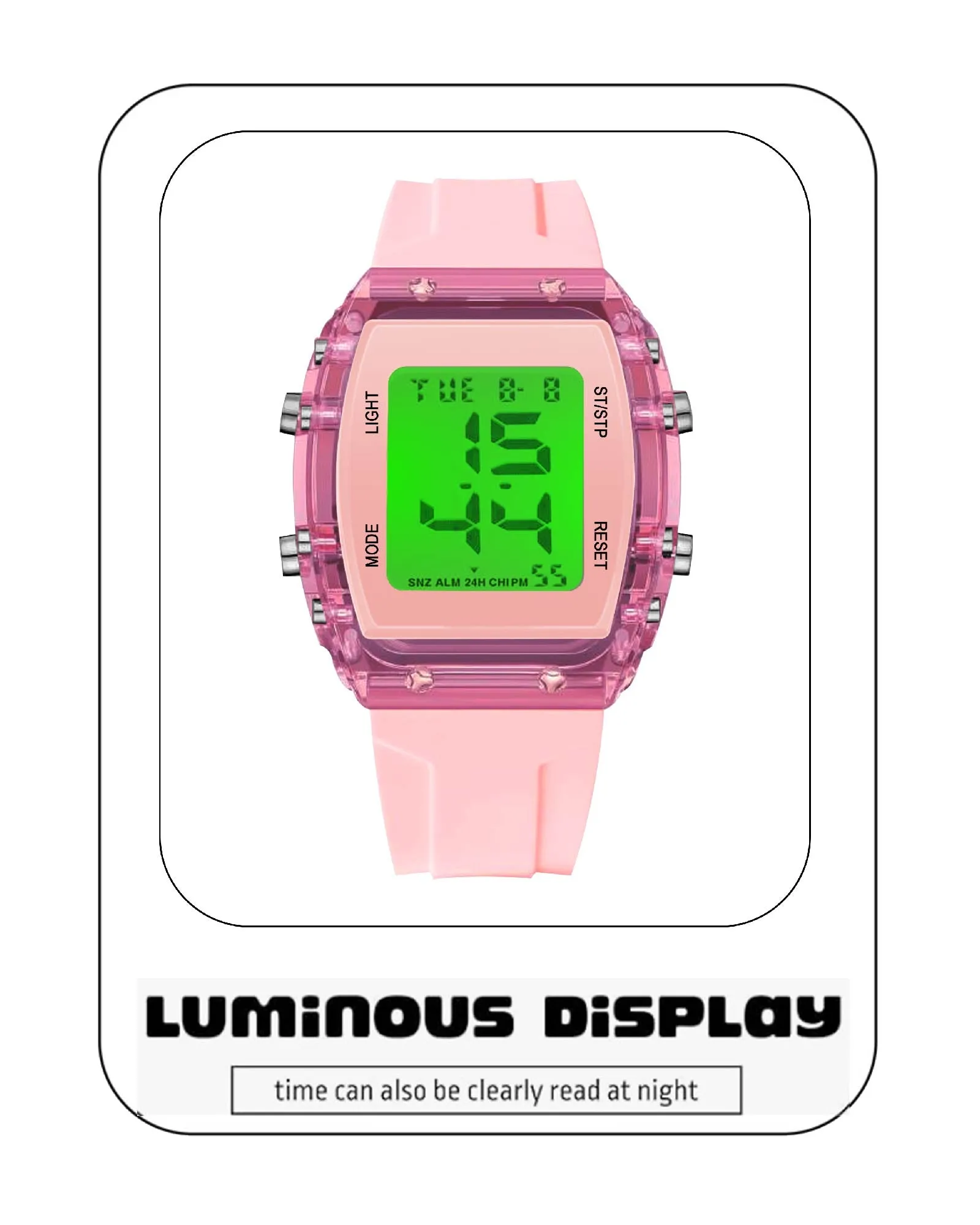 Spiky EVA36 Digital Sports Watch for Kids