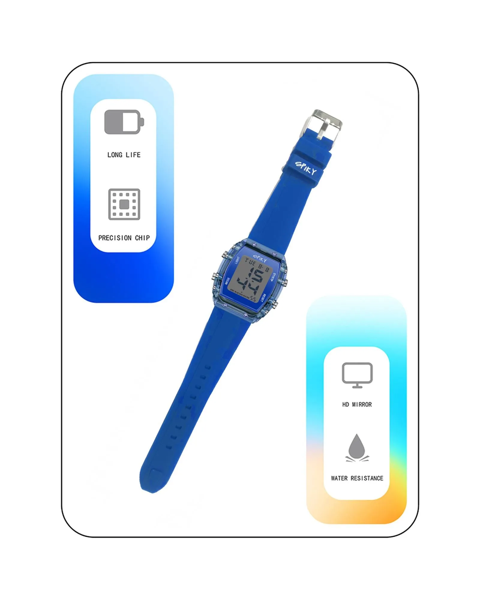 Spiky EVA36 Digital Sports Watch for Kids