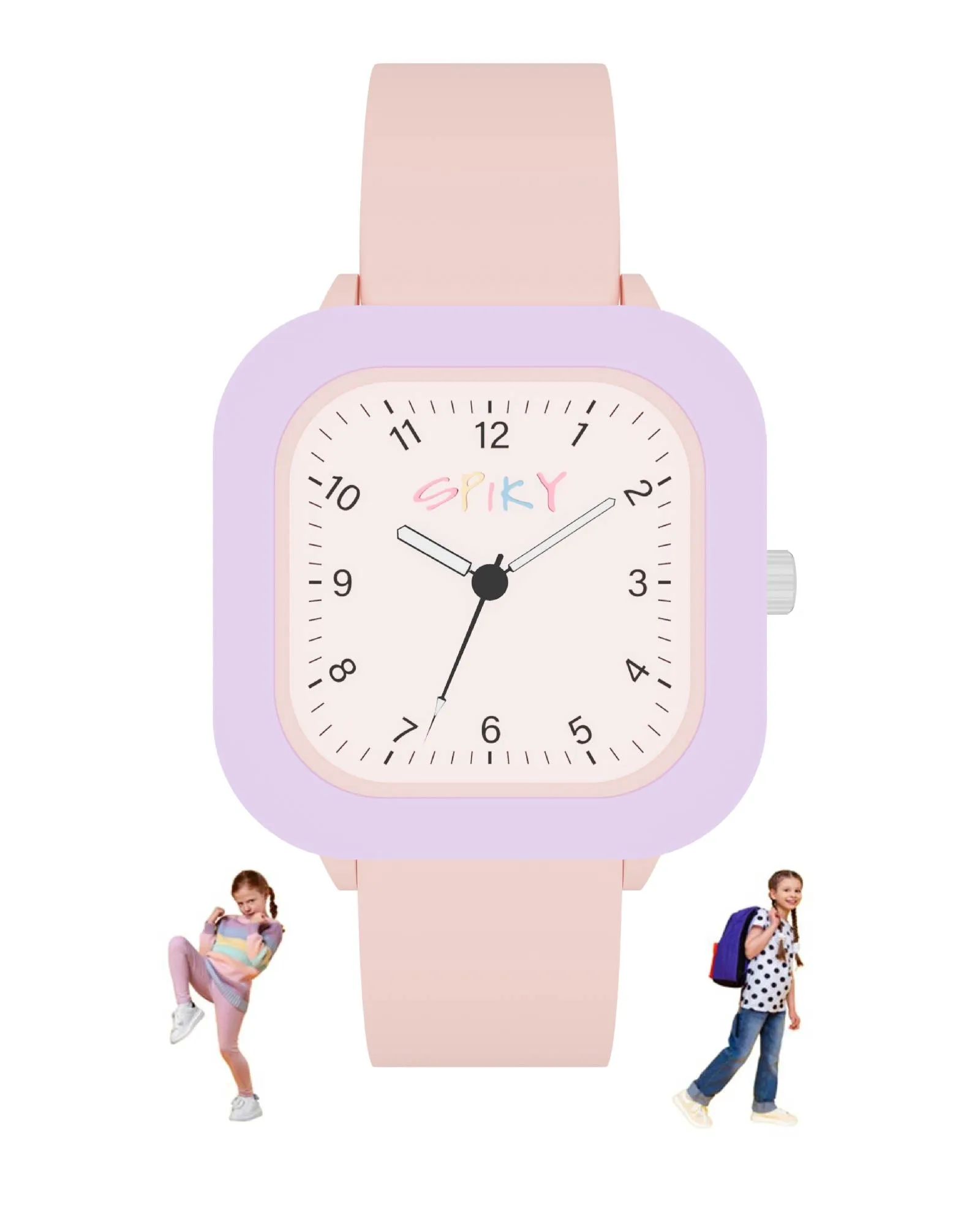 Spiky Eva37 Square Stylish Analog Watch for Kids